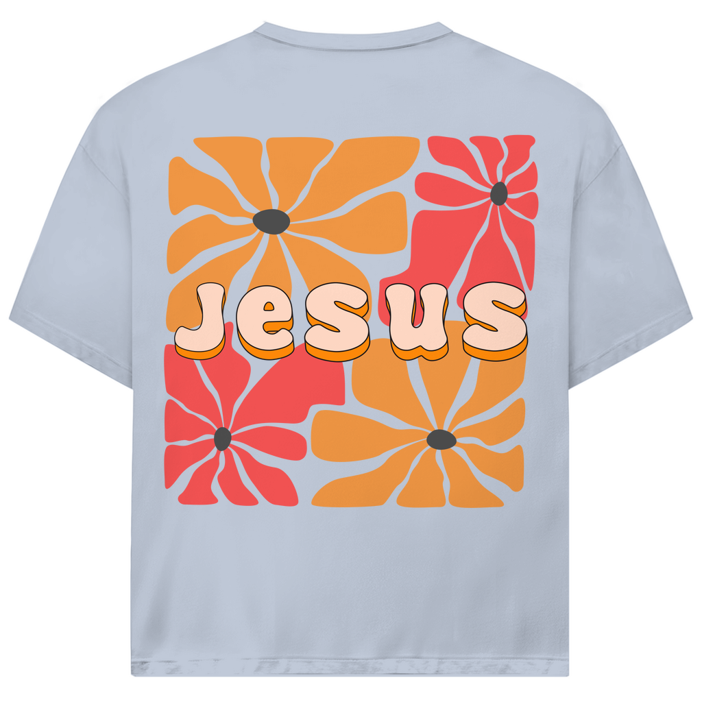 Jesus Retro Premium Oversize Shirt