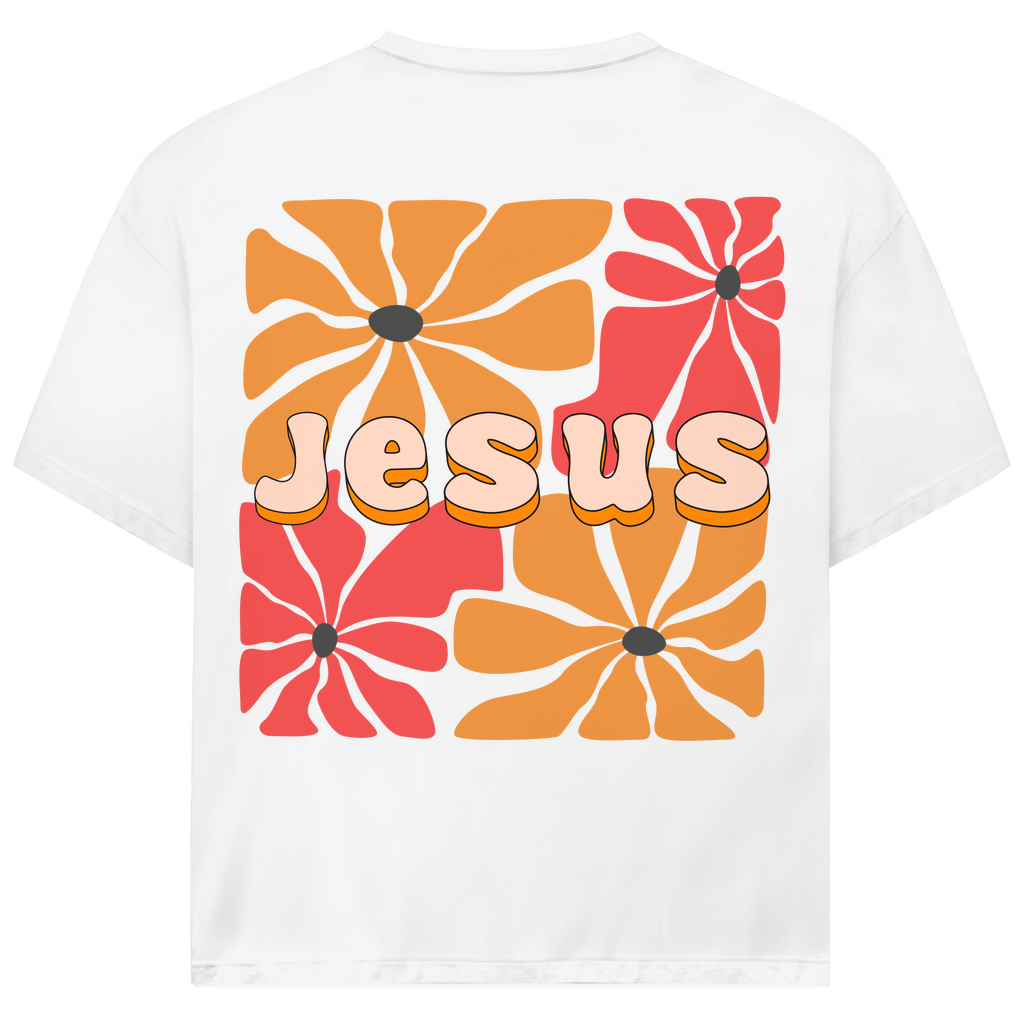 Jesus Retro Premium Oversize Shirt