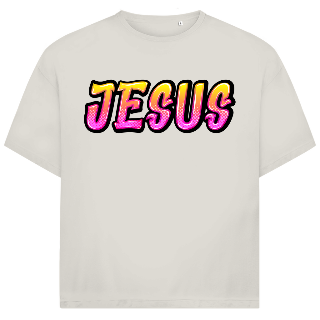 Graffiti Jesus Premium Oversize Shirt
