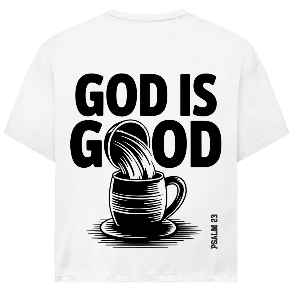 God is Good Ps23 Premium Oversize Shirt