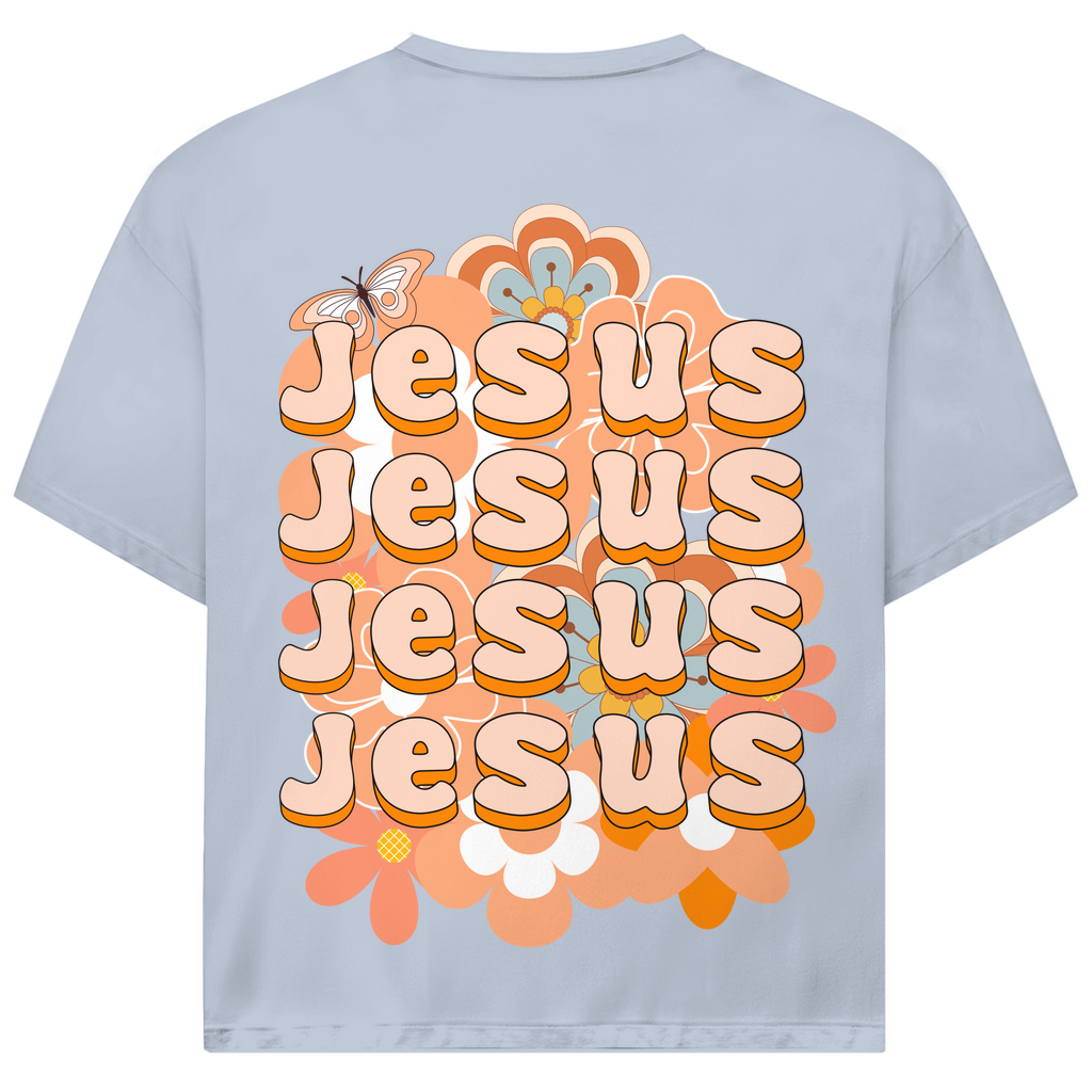 Jesus Schmetterling Premium Oversize Shirt