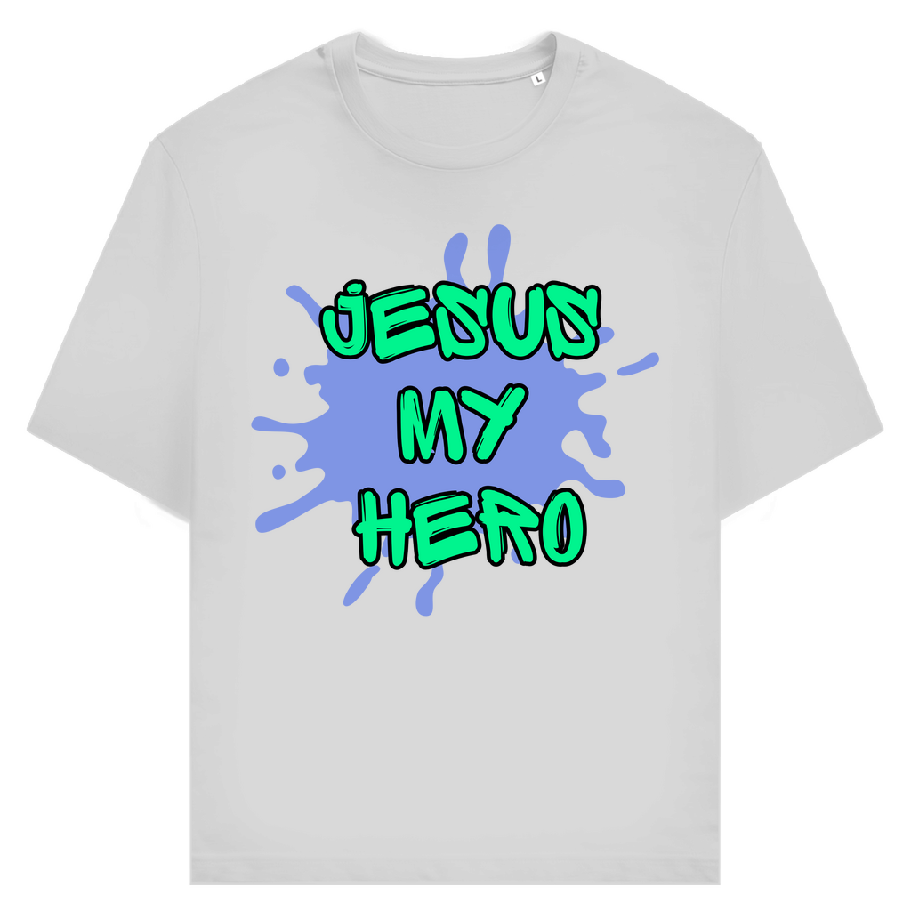 Jesus my hero Premium Shirt Unisex