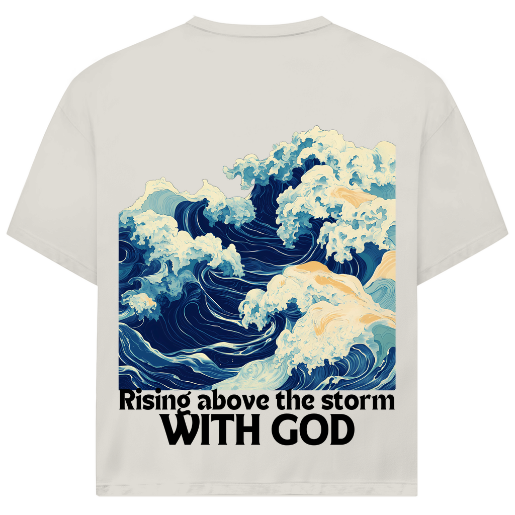 Rising...with GOD Premium Oversize Shirt