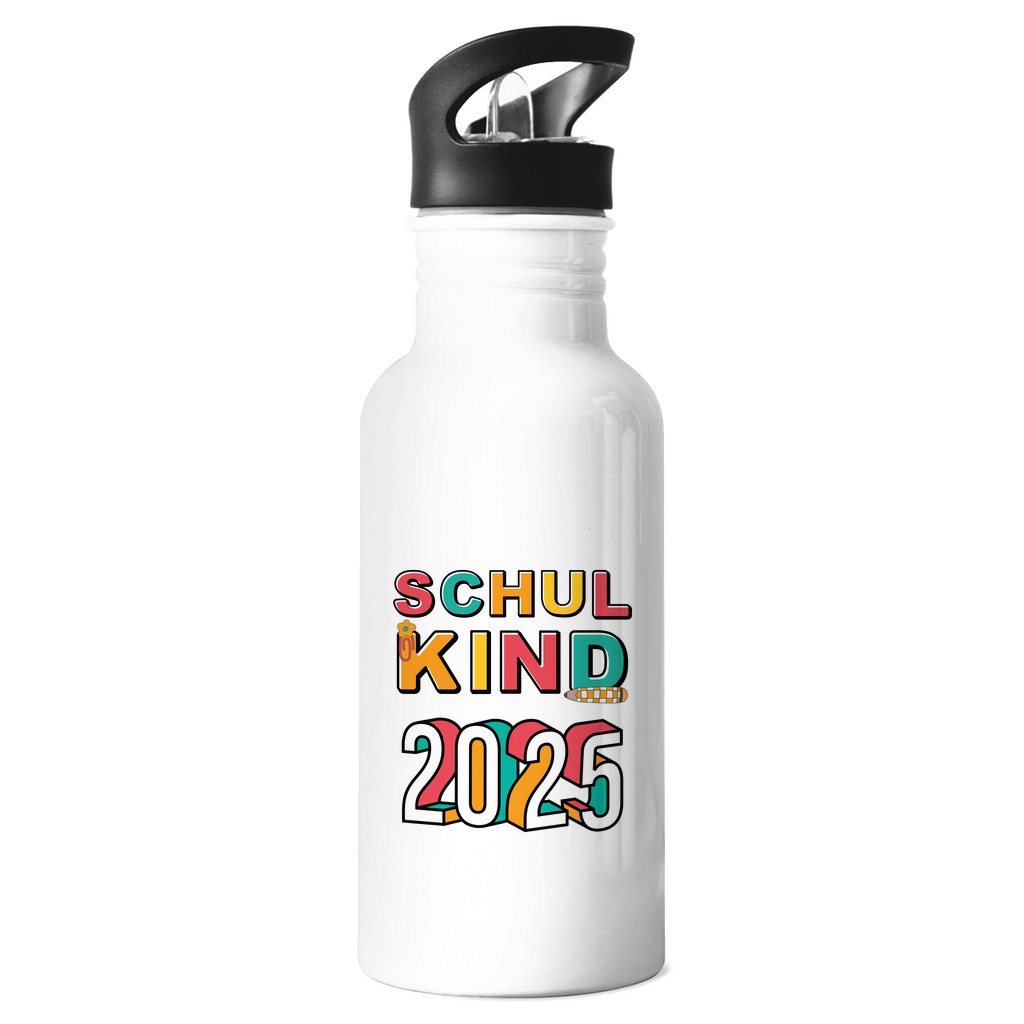 Schulkind 2025 Edelstahl-Trinkflasche