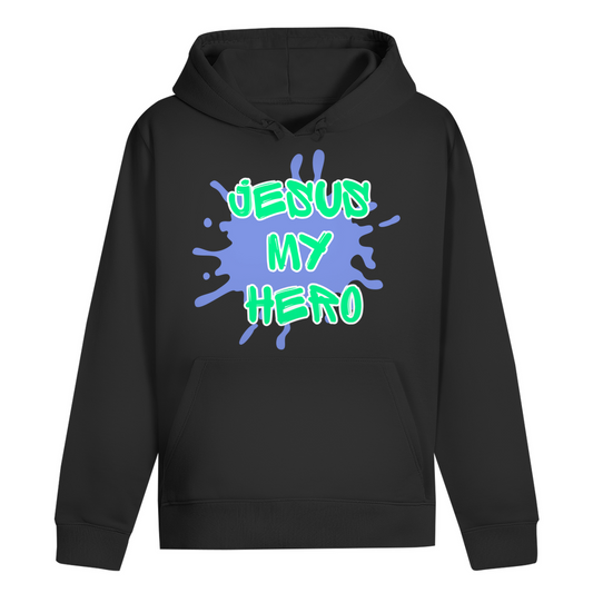 Jesus my hero Premium Hoodie Unisex