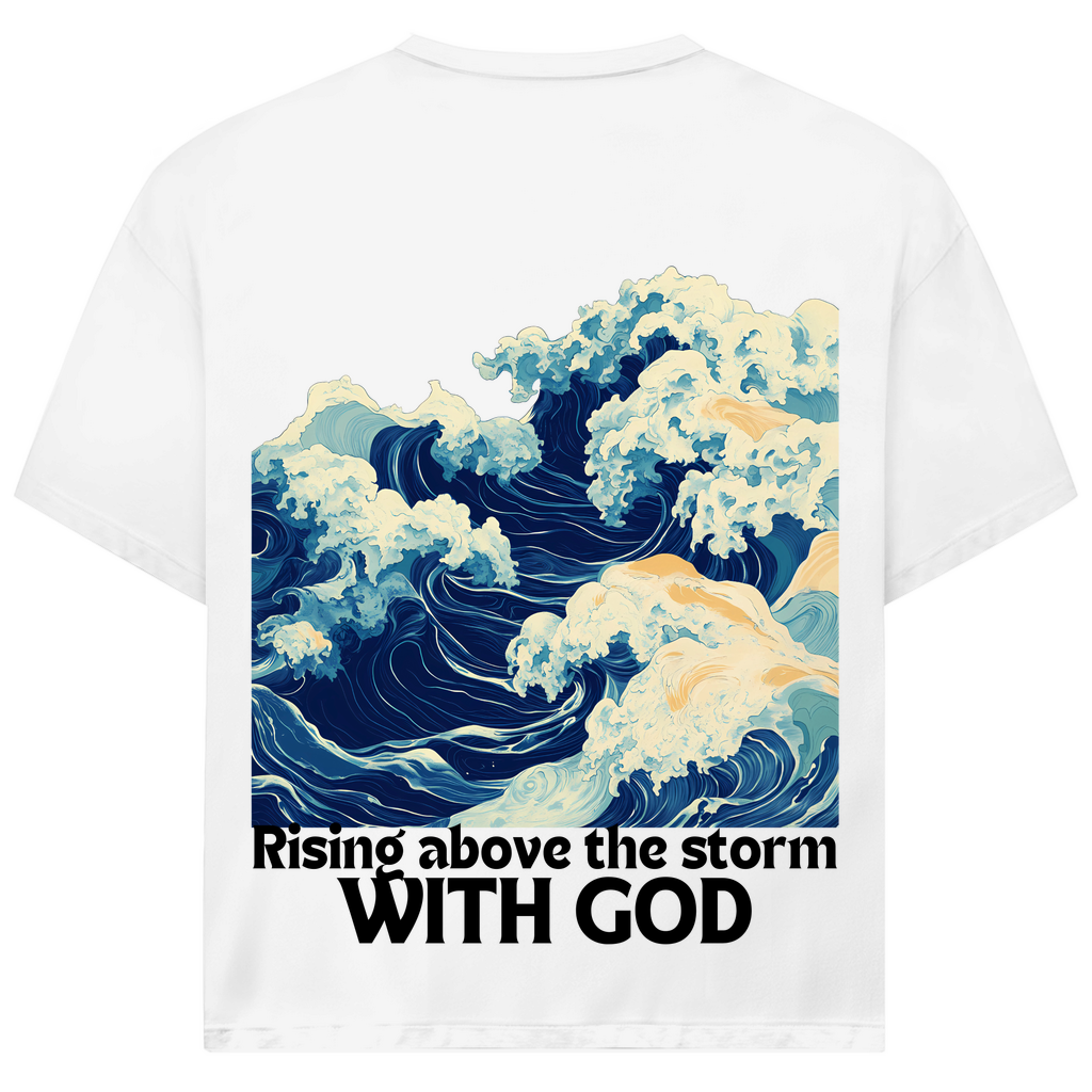 Rising...with GOD Premium Oversize Shirt