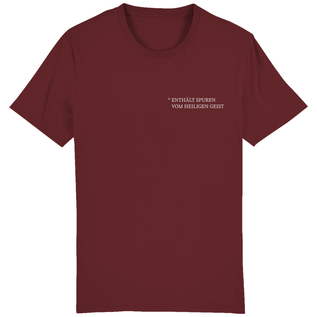 enthält Spuren vom Heiligen Geist Premium Shirt Unisex