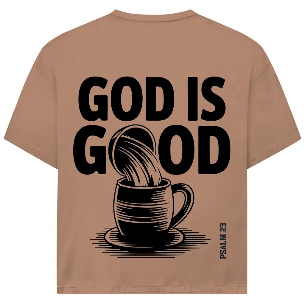 God is Good Ps23 Premium Oversize Shirt
