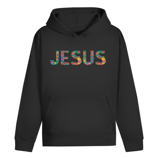 Blumen Jesus Premium Hoodie Unisex