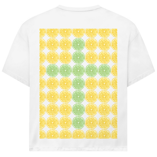 Lemon-Lime Cross Premium Oversize Shirt