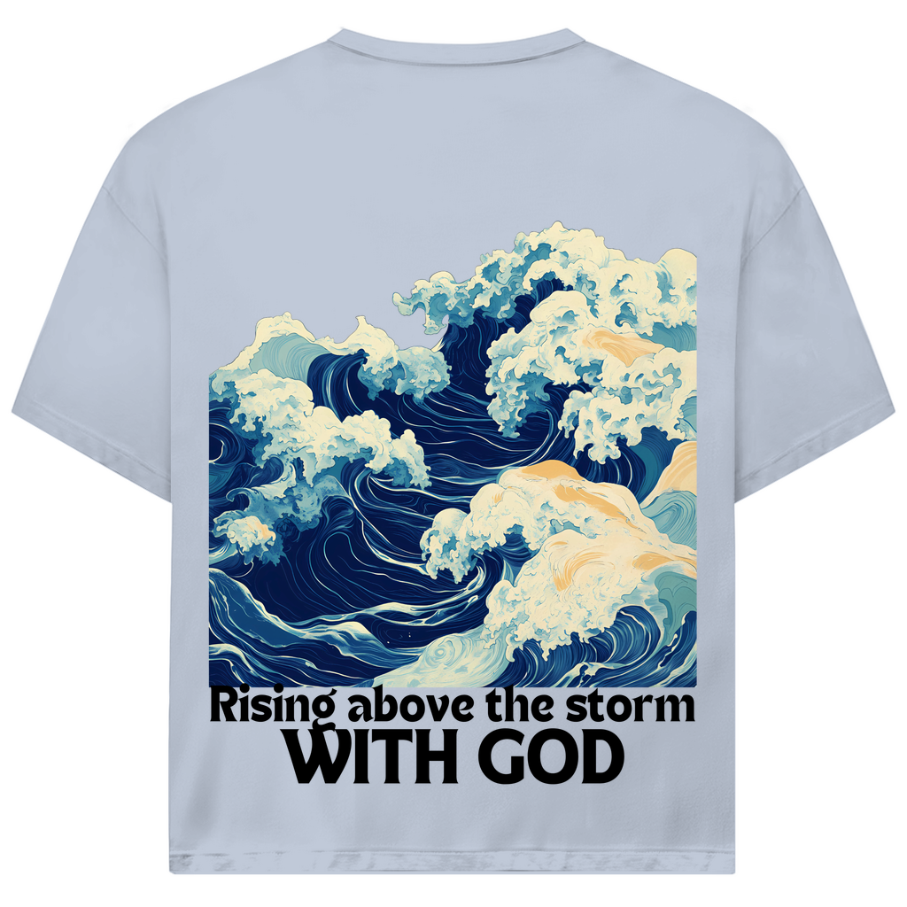 Rising...with GOD Premium Oversize Shirt