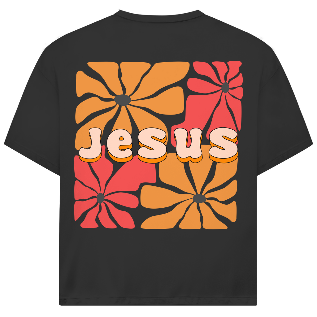 Jesus Retro Premium Oversize Shirt