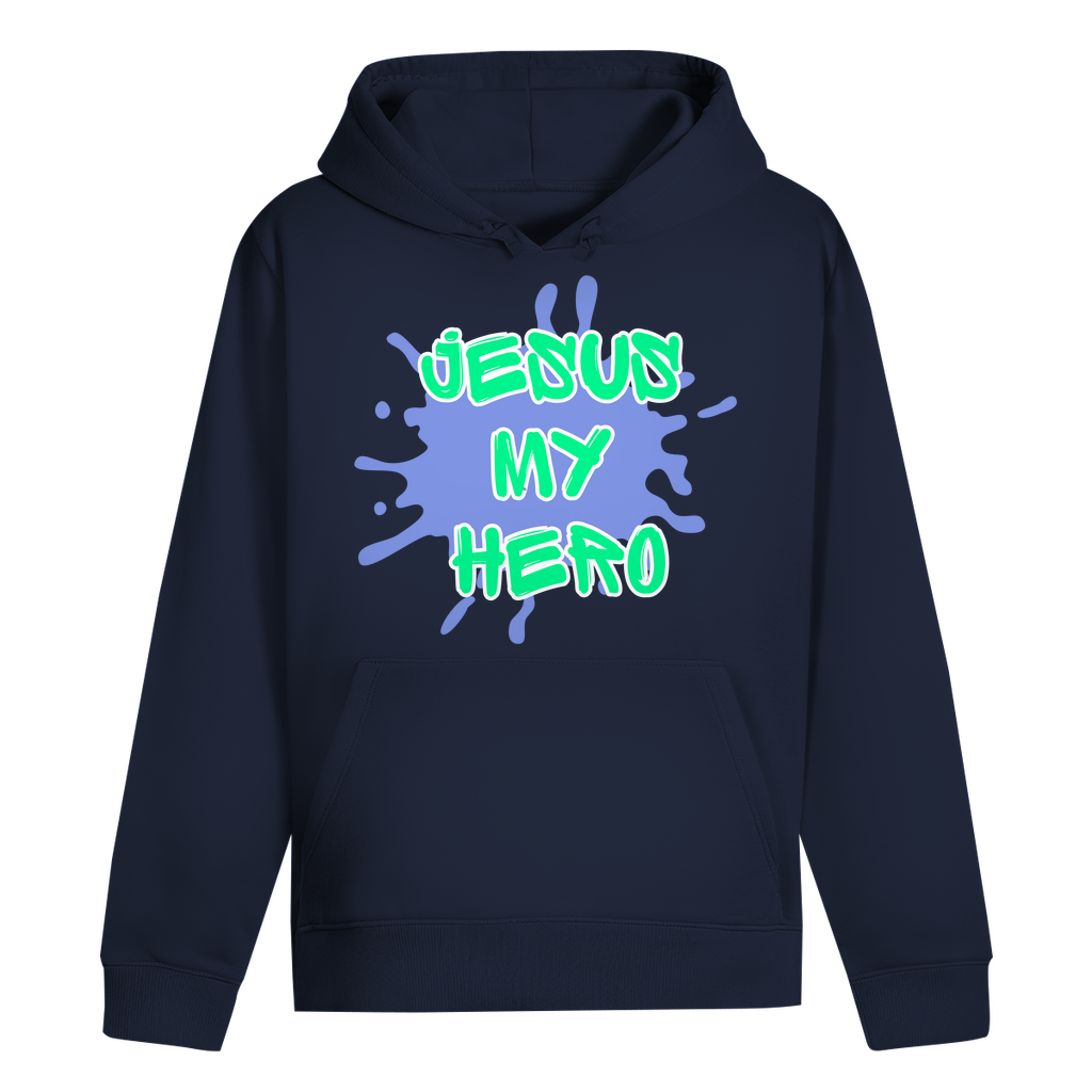 Jesus my hero Premium Hoodie Unisex