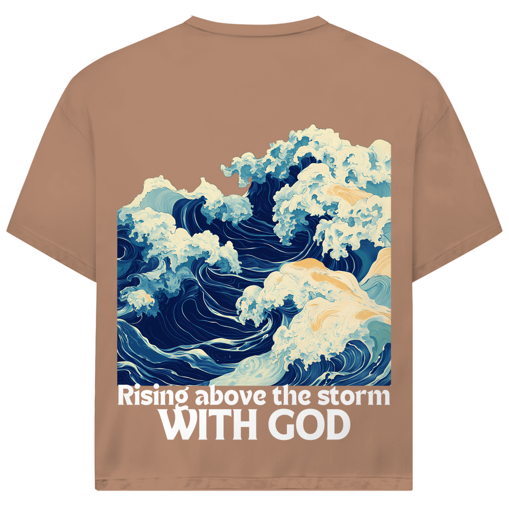 Rising...with GOD Premium Oversize Shirt