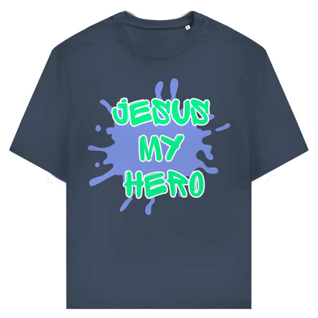 Jesus my hero Premium Shirt Unisex