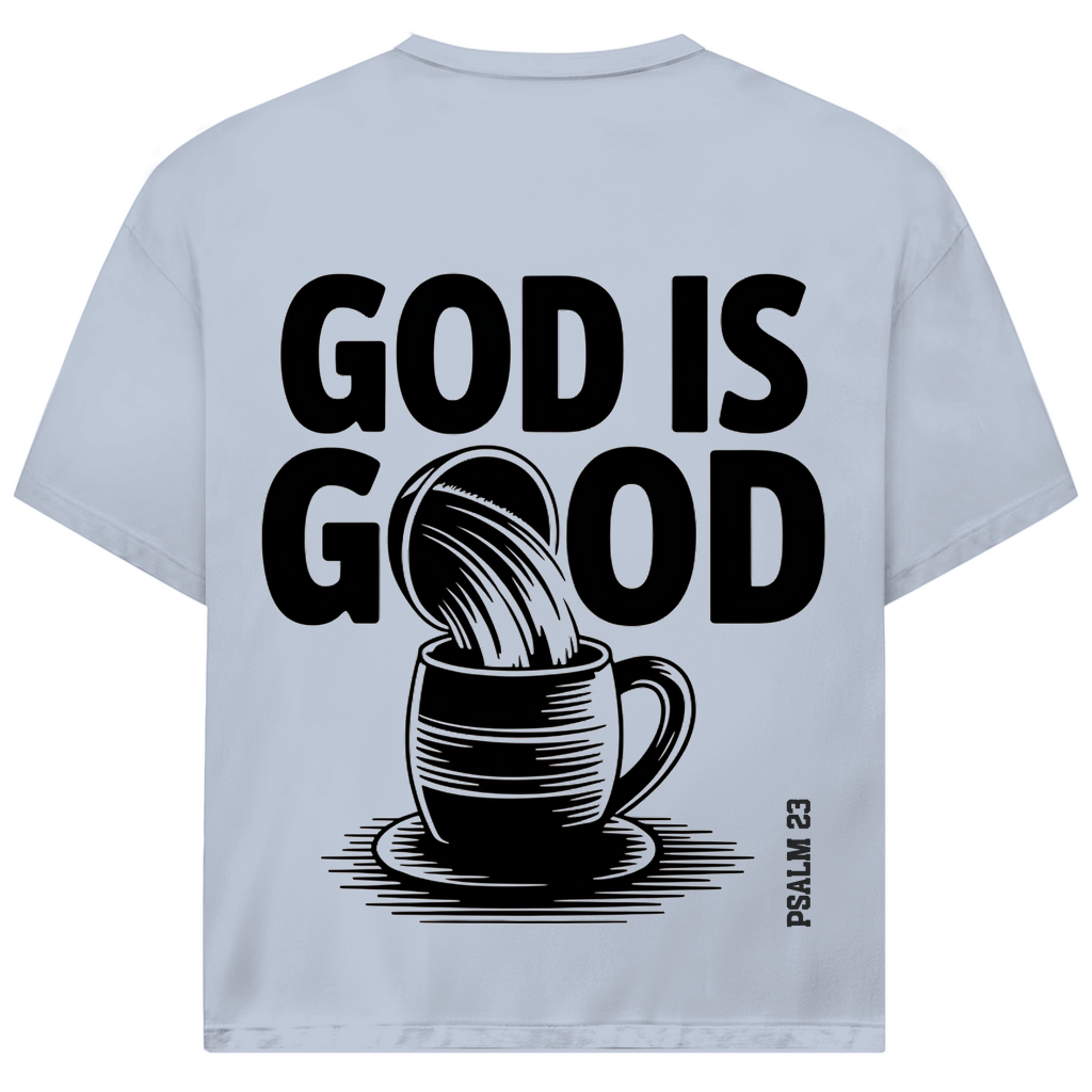 God is Good Ps23 Premium Oversize Shirt