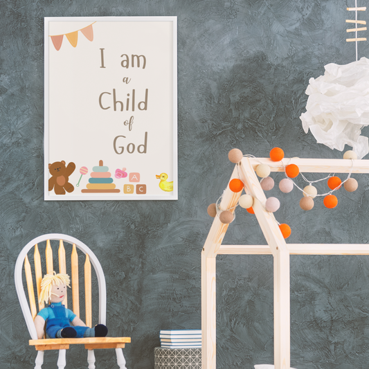 I am a child... A4/A3 Digital Poster