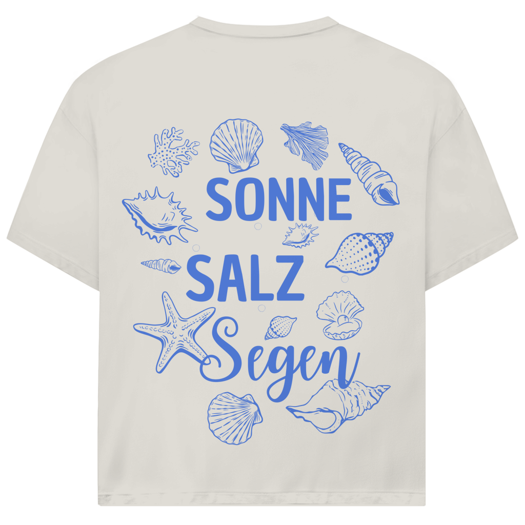 Sonne, Salz und Segen Premium Oversize Shirt