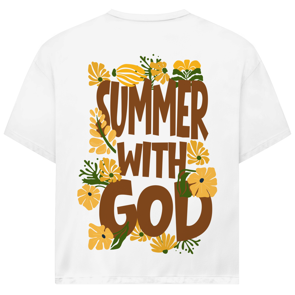 Summer with God Premium Oversize Shirt