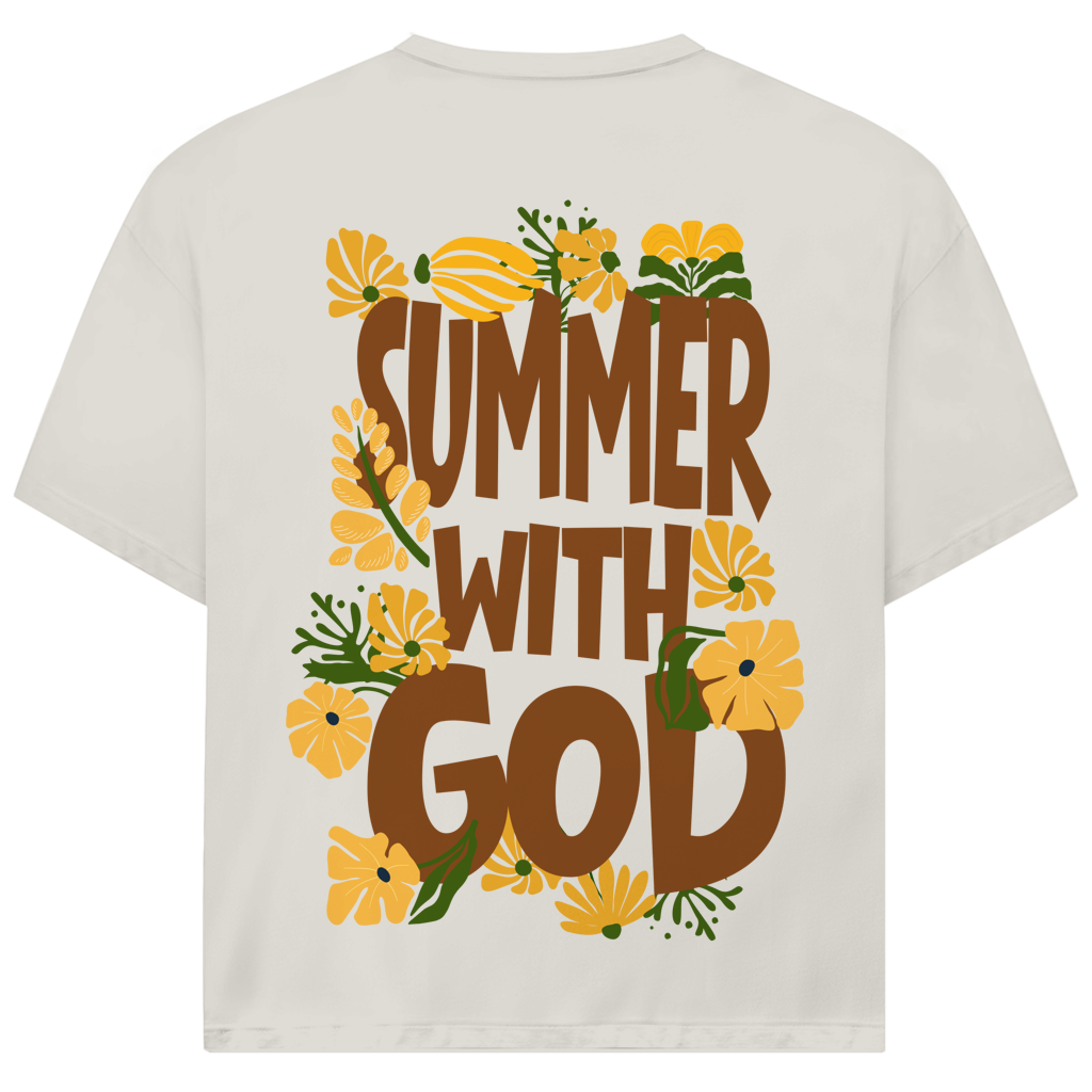 Summer with God Premium Oversize Shirt