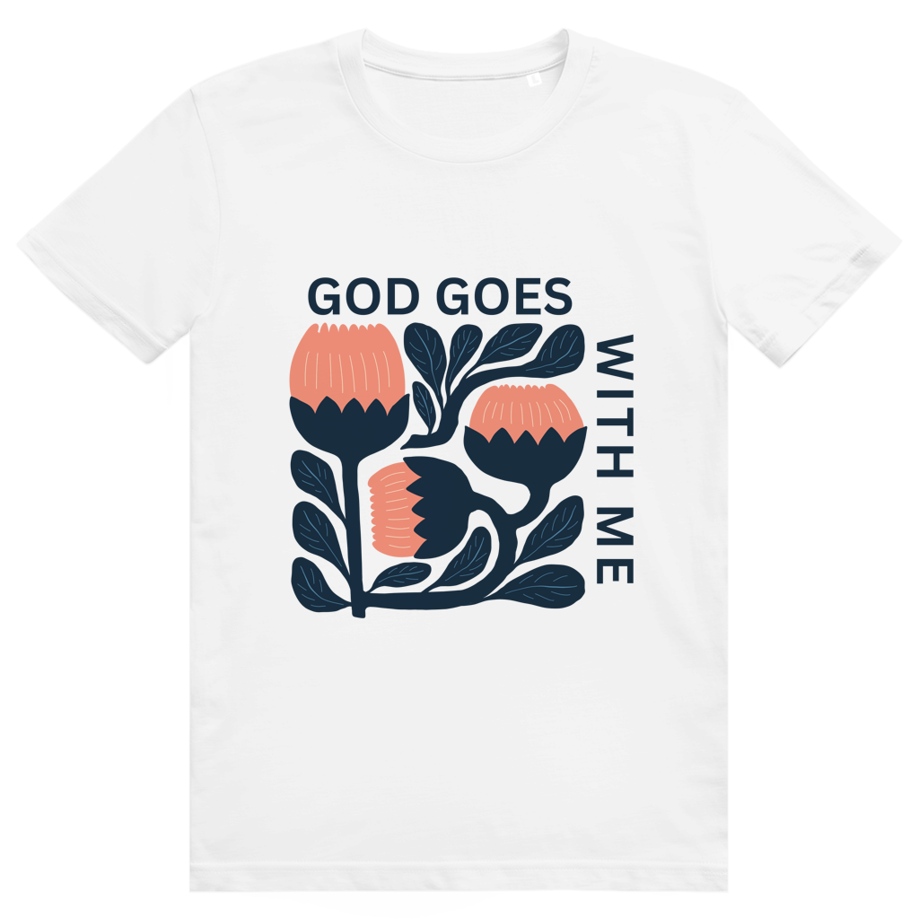 God goes with me Premium Shirt Unisex