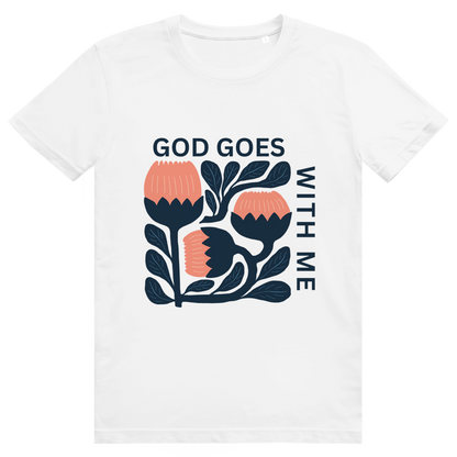 God goes with me Premium Shirt Unisex