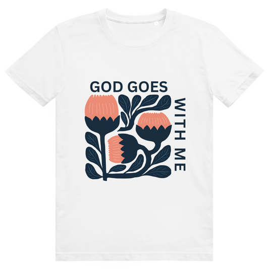 God goes with me Premium Shirt Unisex