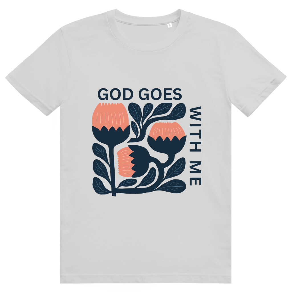 God goes with me Premium Shirt Unisex