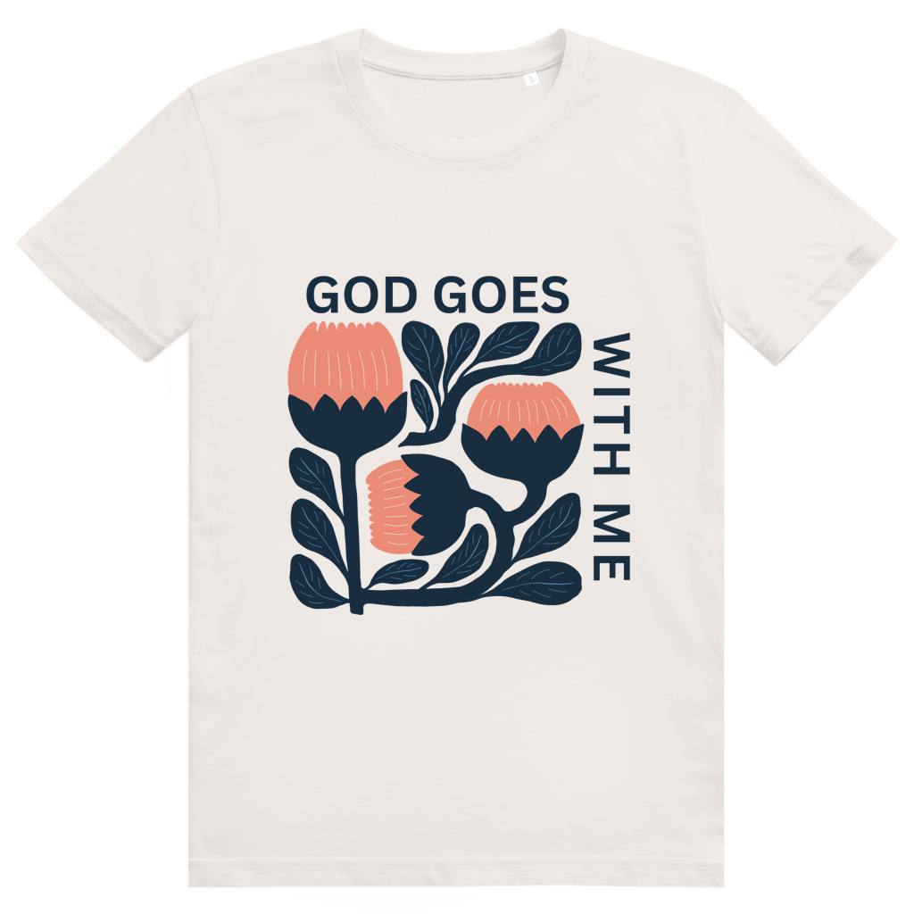 God goes with me Premium Shirt Unisex