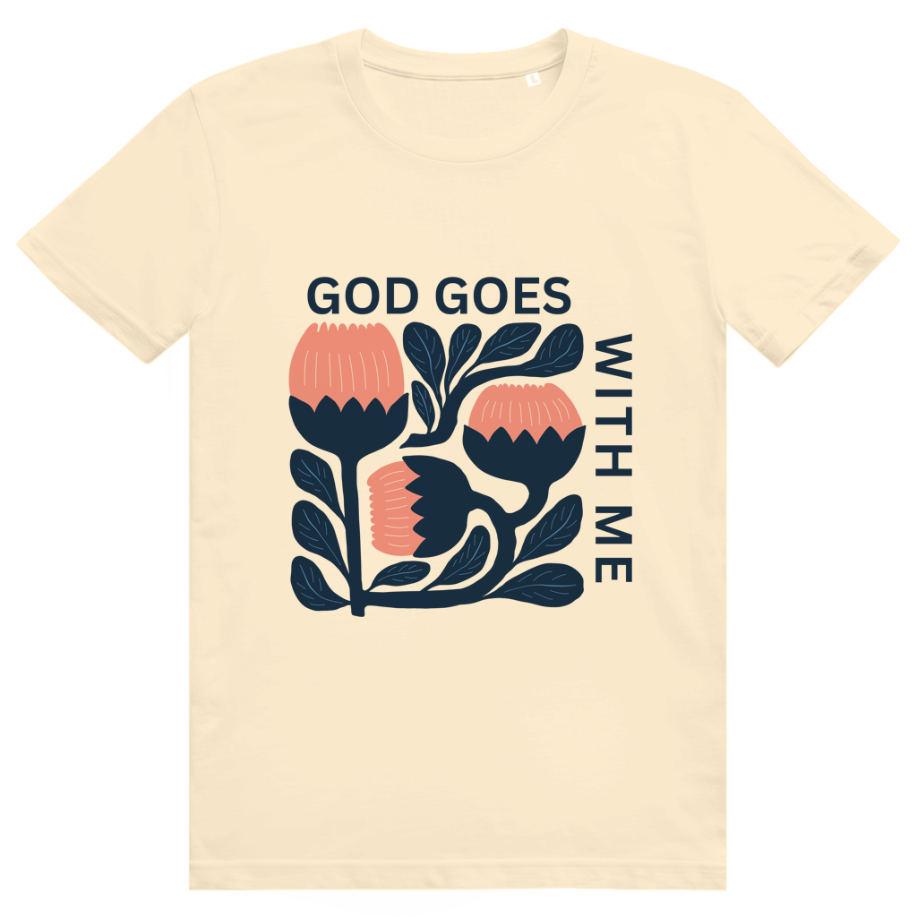 God goes with me Premium Shirt Unisex