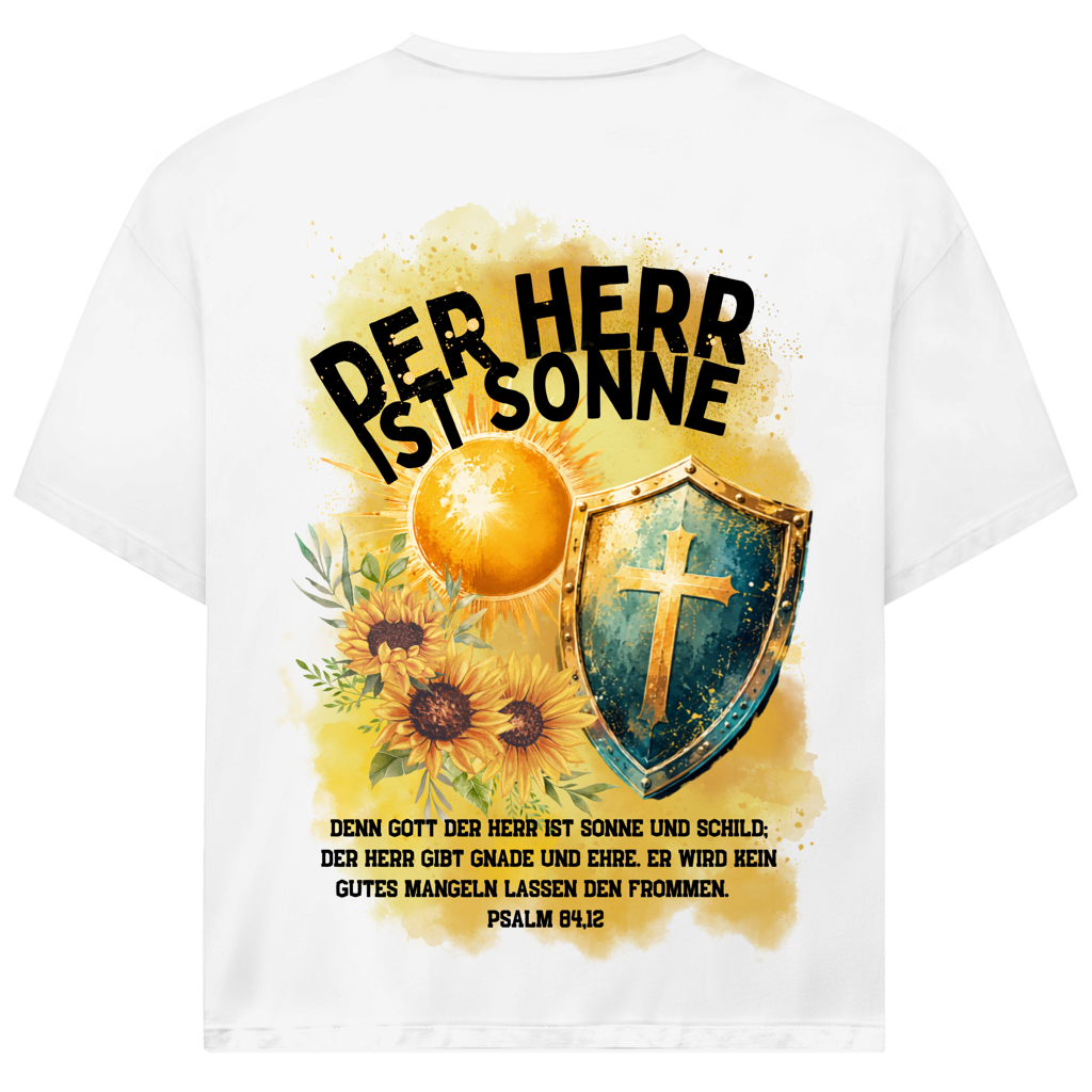 Sonne und Schild Premium Oversize Shirt