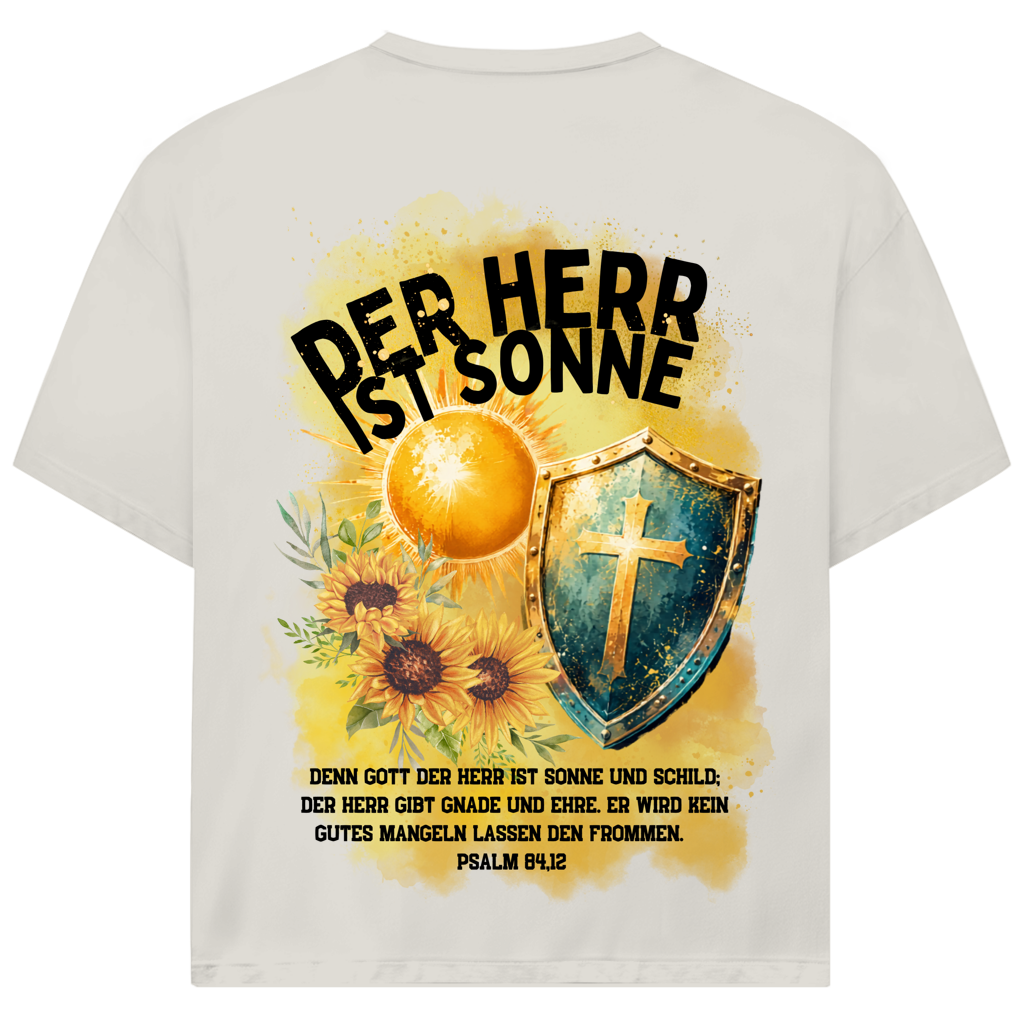 Sonne und Schild Premium Oversize Shirt