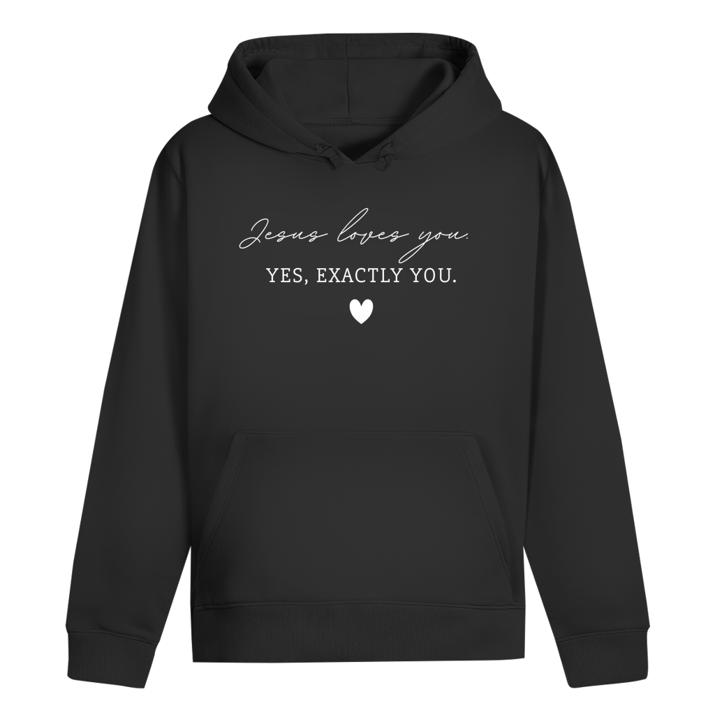 Jesus loves you Premium Hoodie Unisex