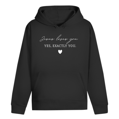 Jesus loves you Premium Hoodie Unisex