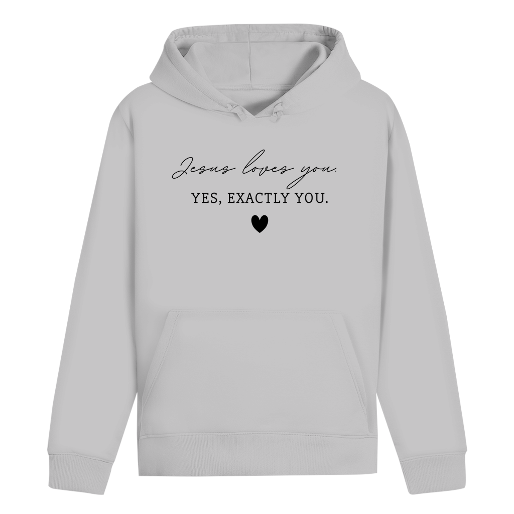 Jesus loves you Premium Hoodie Unisex