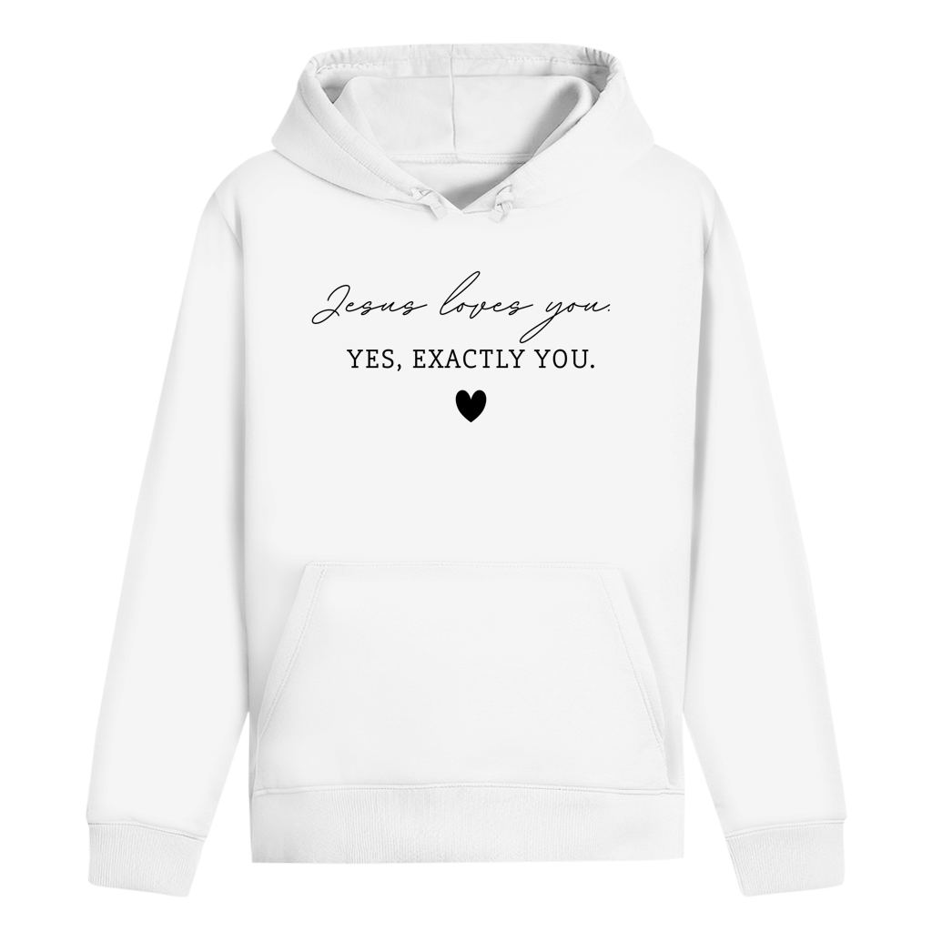 Jesus loves you Premium Hoodie Unisex