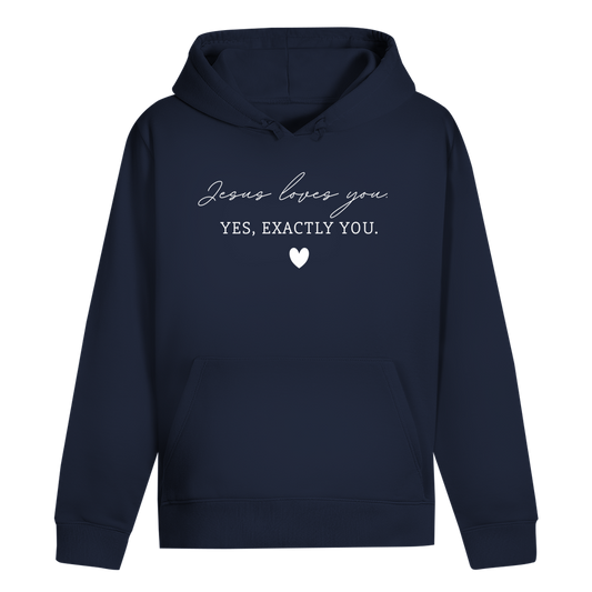 Jesus loves you Premium Hoodie Unisex