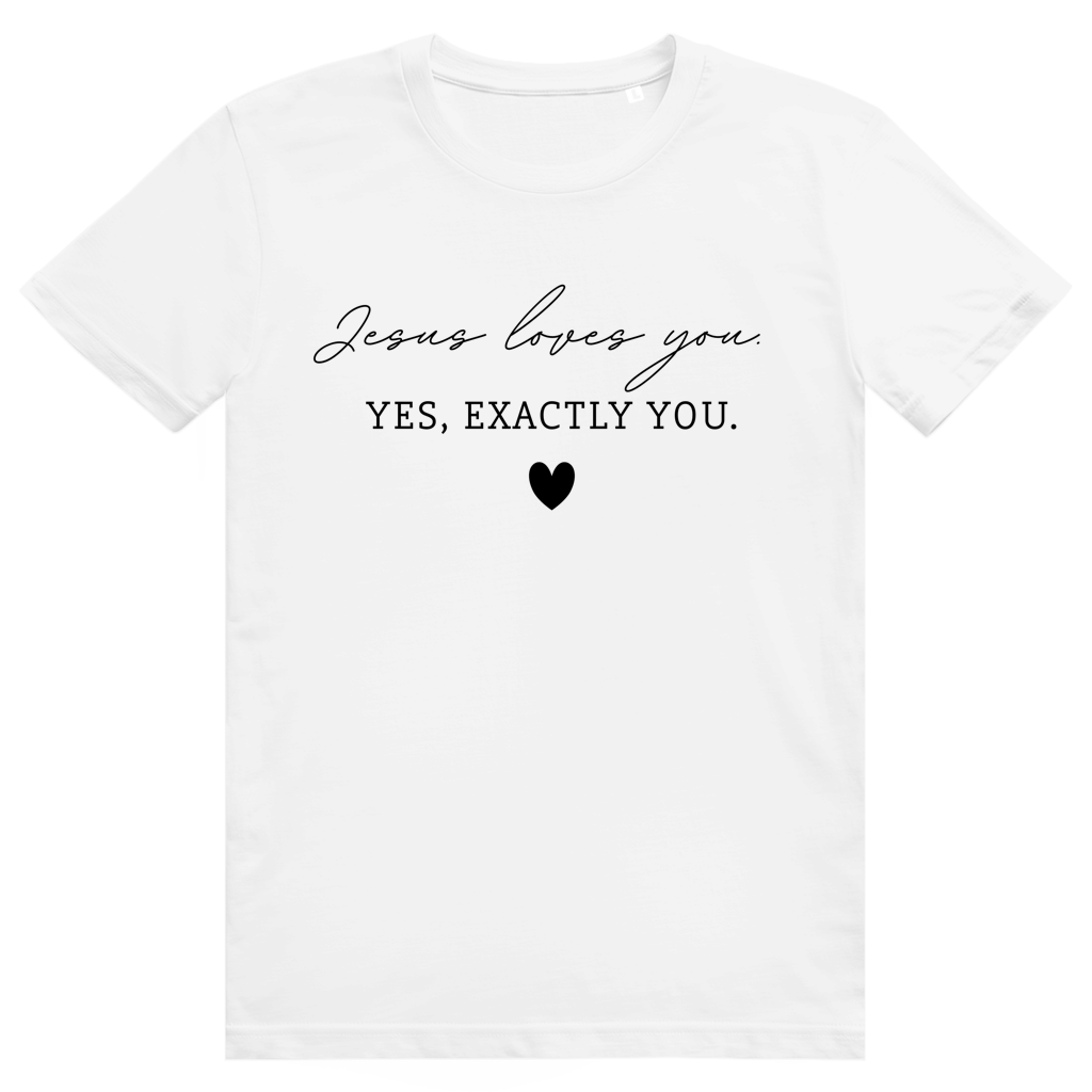 Jesus loves you Premium Shirt Unisex