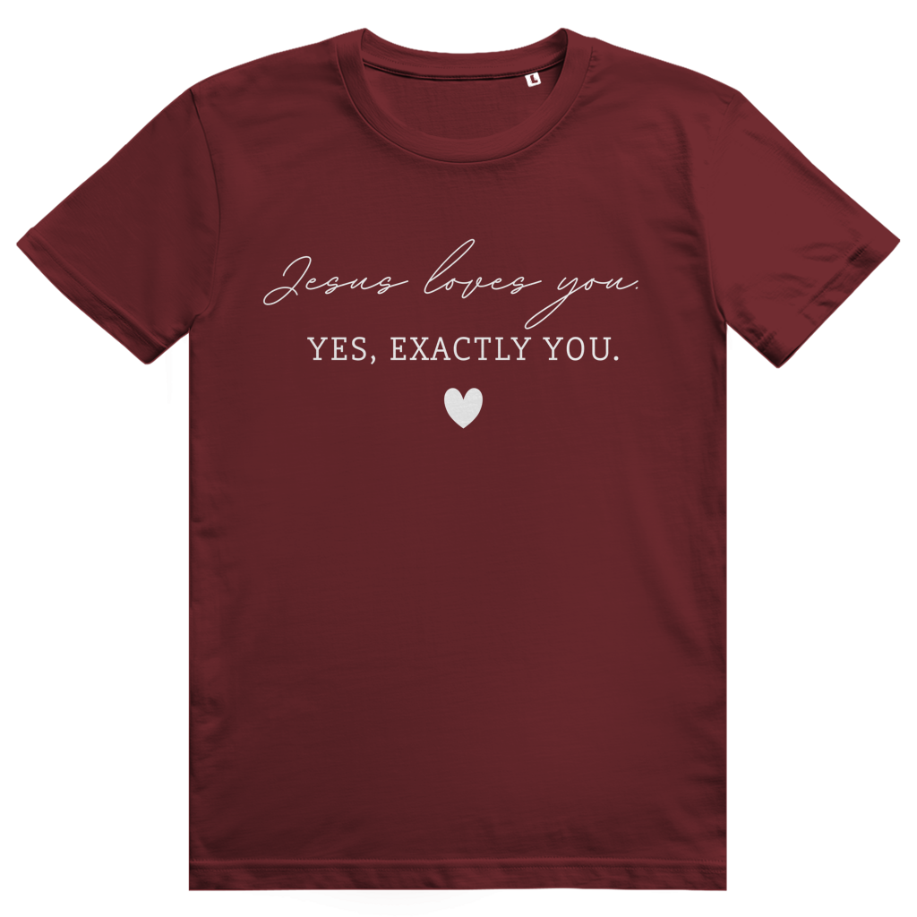 Jesus loves you Premium Shirt Unisex