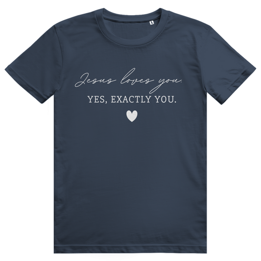 Jesus loves you Premium Shirt Unisex