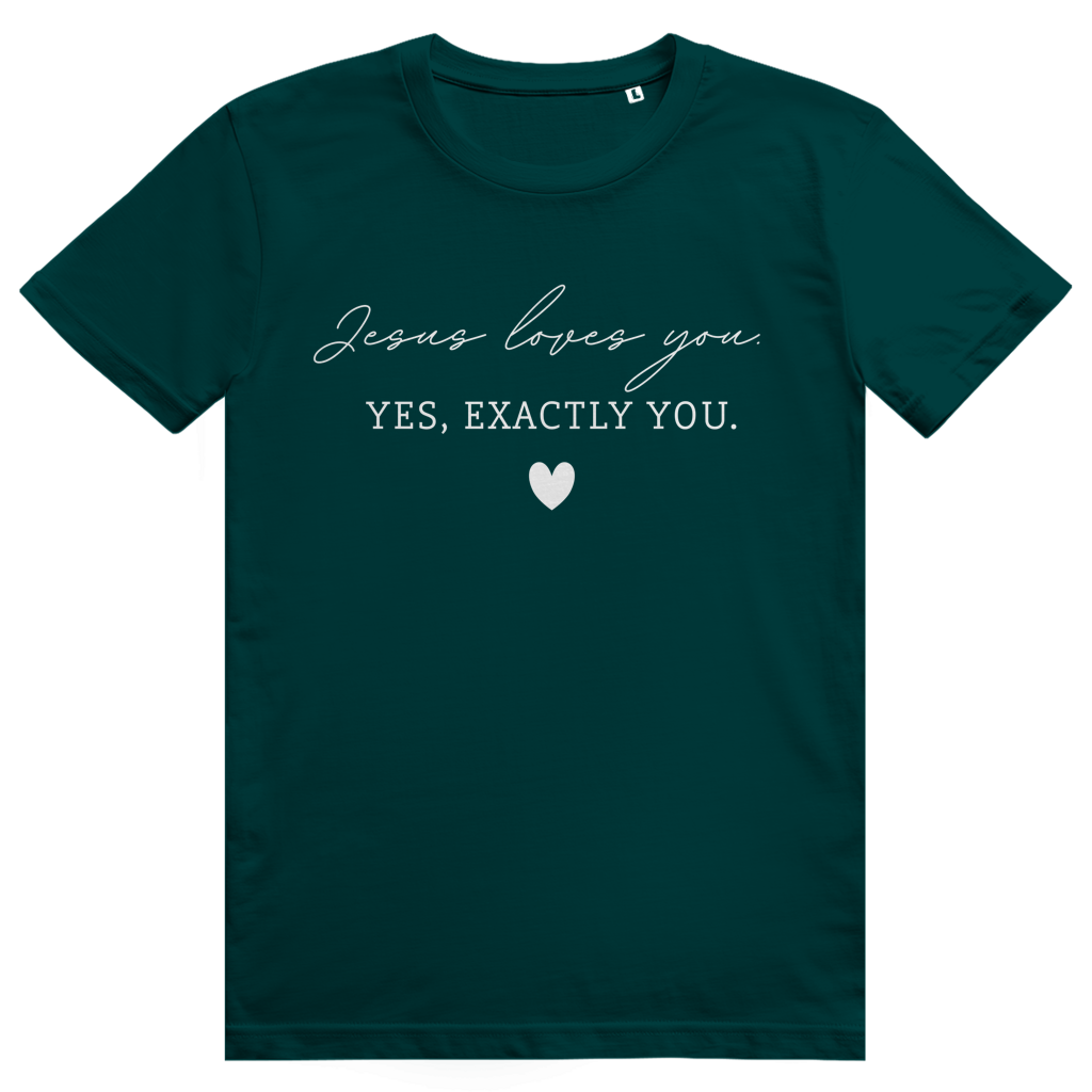 Jesus loves you Premium Shirt Unisex