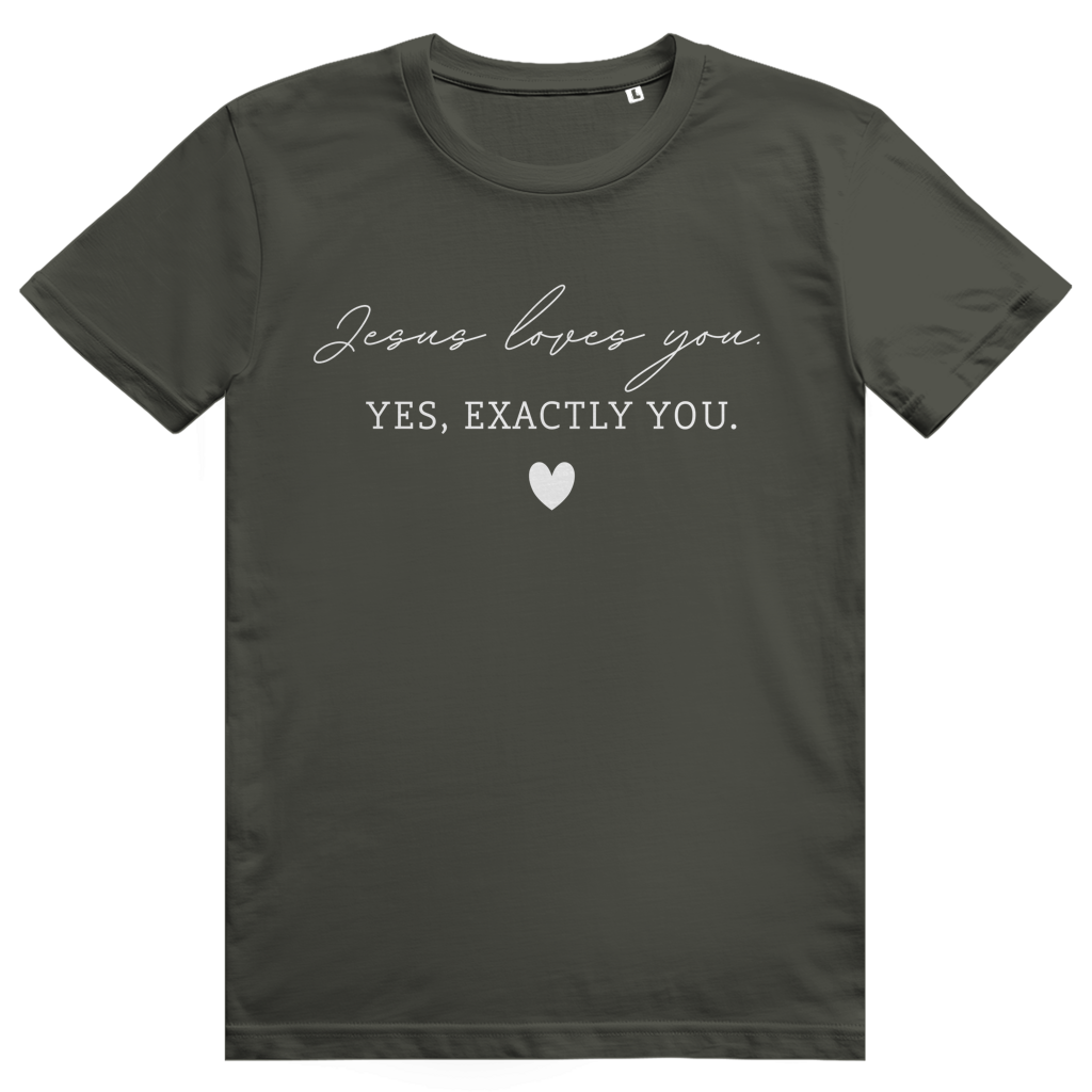 Jesus loves you Premium Shirt Unisex