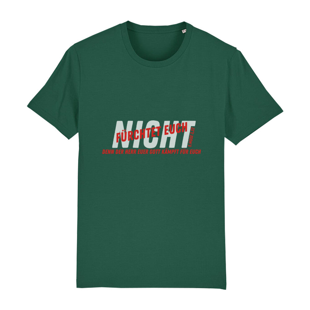 SALE Fürchtet euch NICHT 5.Mose 3,22 Premium Shirt Unisex