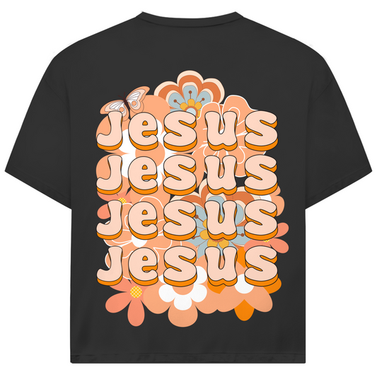 Jesus Schmetterling Premium Oversize Shirt