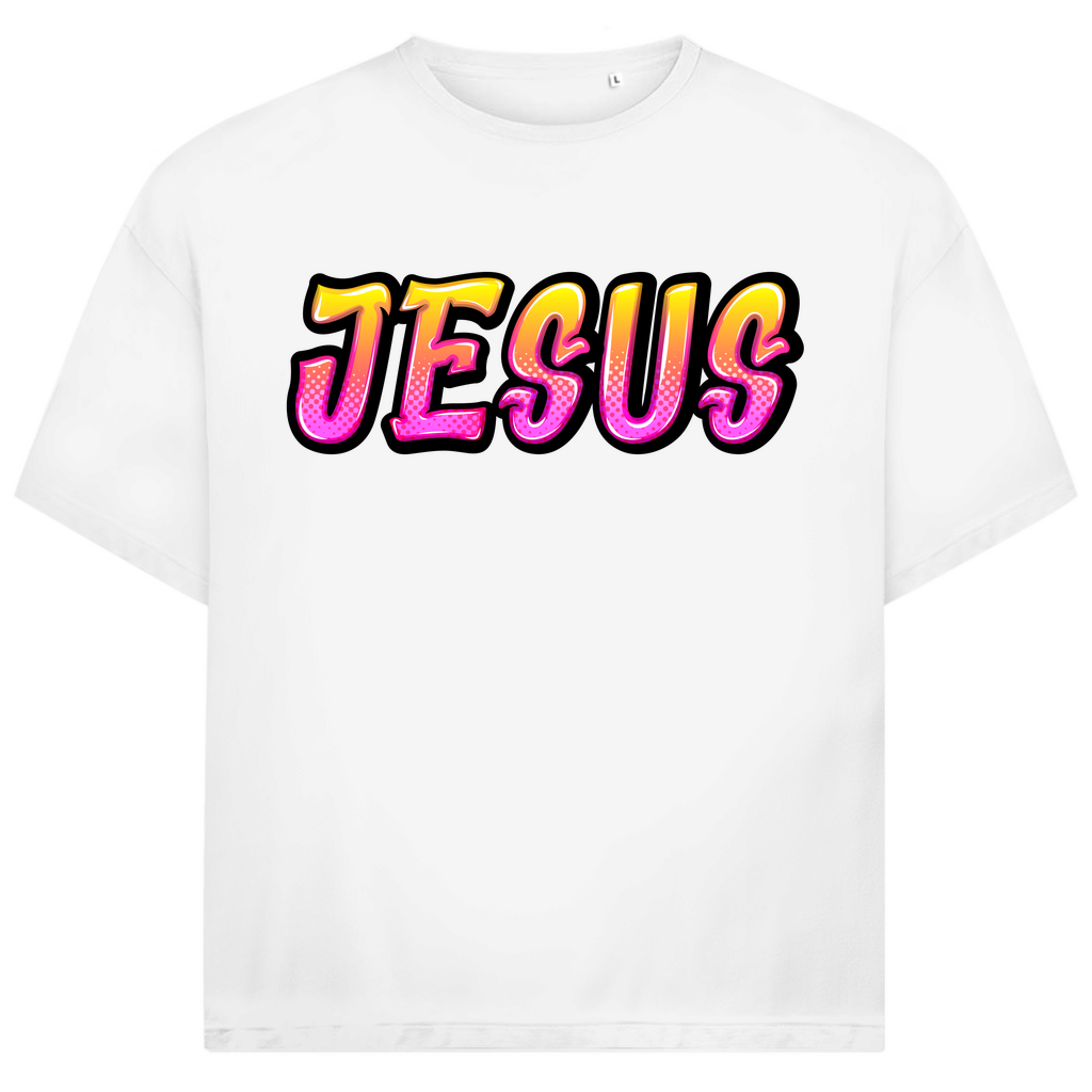 Graffiti Jesus Premium Oversize Shirt