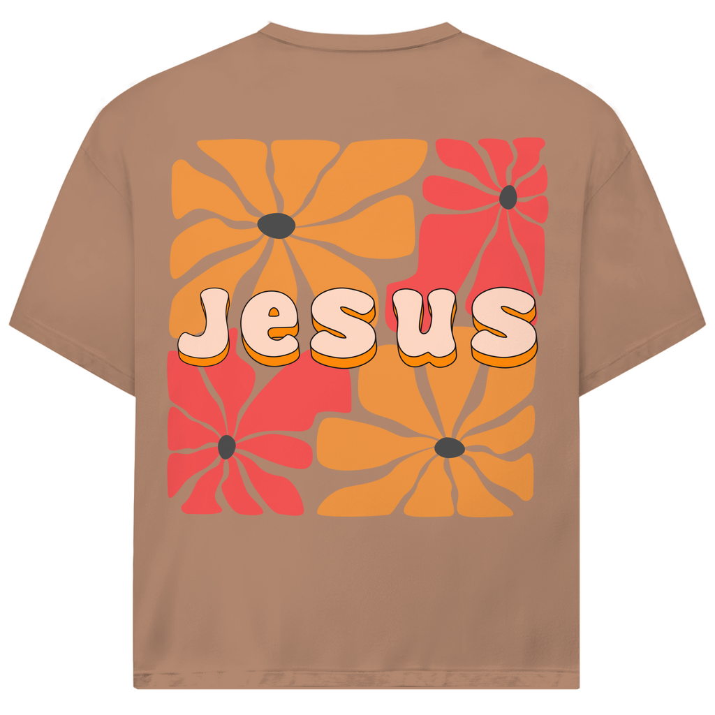 Jesus Retro Premium Oversize Shirt