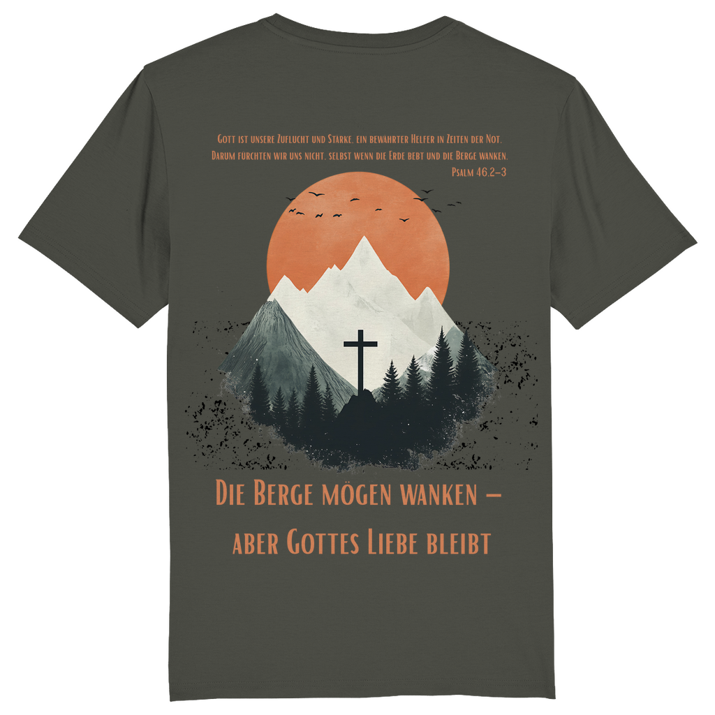 Die Berge mögen wanken... Premium Shirt Unisex