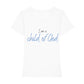 christliches T-Shirt für Frauen in weiß aus 100 % Bio-Baumwolle "I am a child of God" aus unserer I am... Kollektion