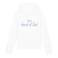 christlicher Hoodie für Frauen und Männer in weiß aus Bio-Baumwolle " I am a friend of God " aus unserer I am... Kollektion