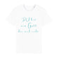 christliches T-Shirt für Männer in weiß aus 100 % Bio-Baumwolle "Du bist ein Gott der mich sieht." 1.Mose 16,13 Jahreslosung 2023